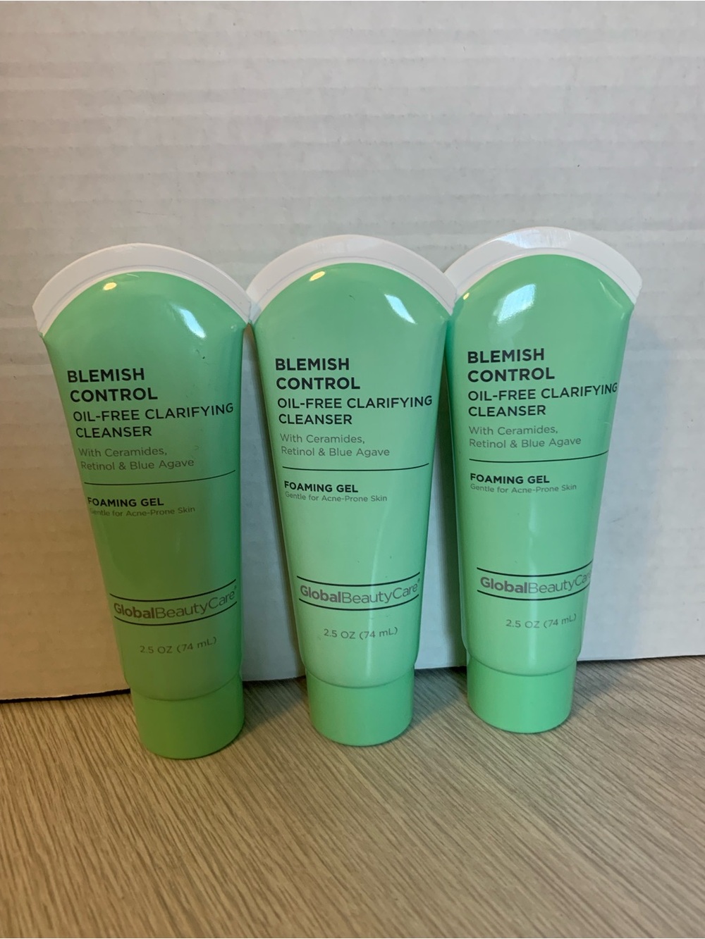 3 Blemish Control Oil-Free Clarifying Cleanser Foaming Gel Acne Prone Skin 2.5oz